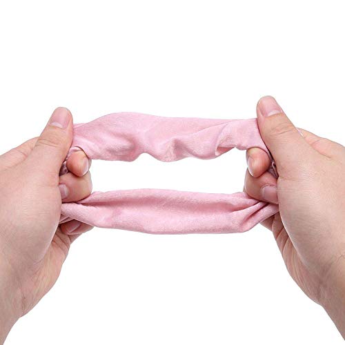 Belicia 12 Packs Silk Scrunchies for Hair Large Stain Hair Scrunchies for Girl Women Solid Color Tie Dye Scrunchy Hair Bands Elastic Hair Ties Ponytail Holder Wrist Wrap Bun Dance Hairstyle - Image 4