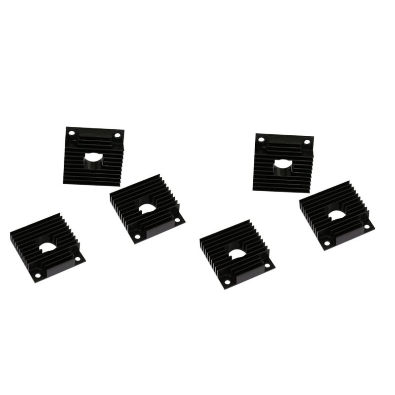 2 Pack Aluminum PCB Heat Sink Cooling Plate Radiator For Printer - Image 2
