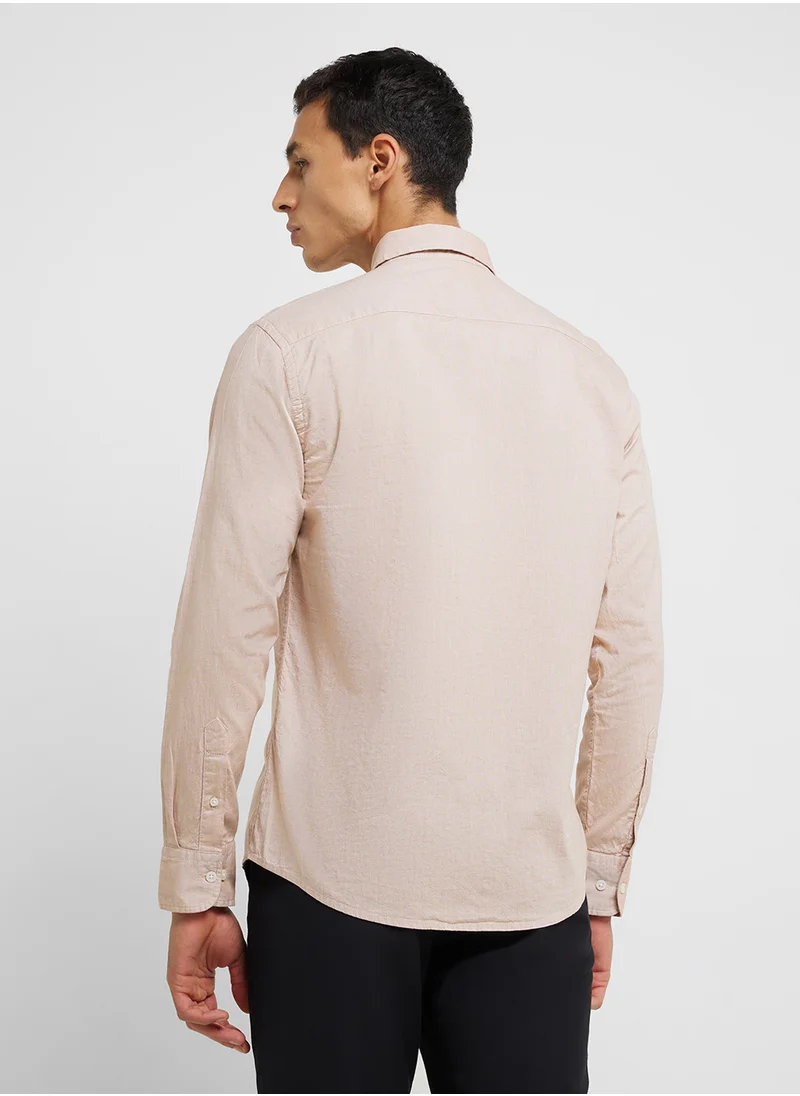 ريبلز مع نمشي Men's Button down Collar Shirts