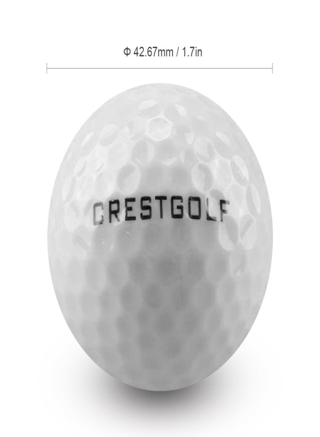 Crestgolf 6pcs LED Glowing Golf Balls Night LED Golf Balls Luminous Golf Balls - Image 3