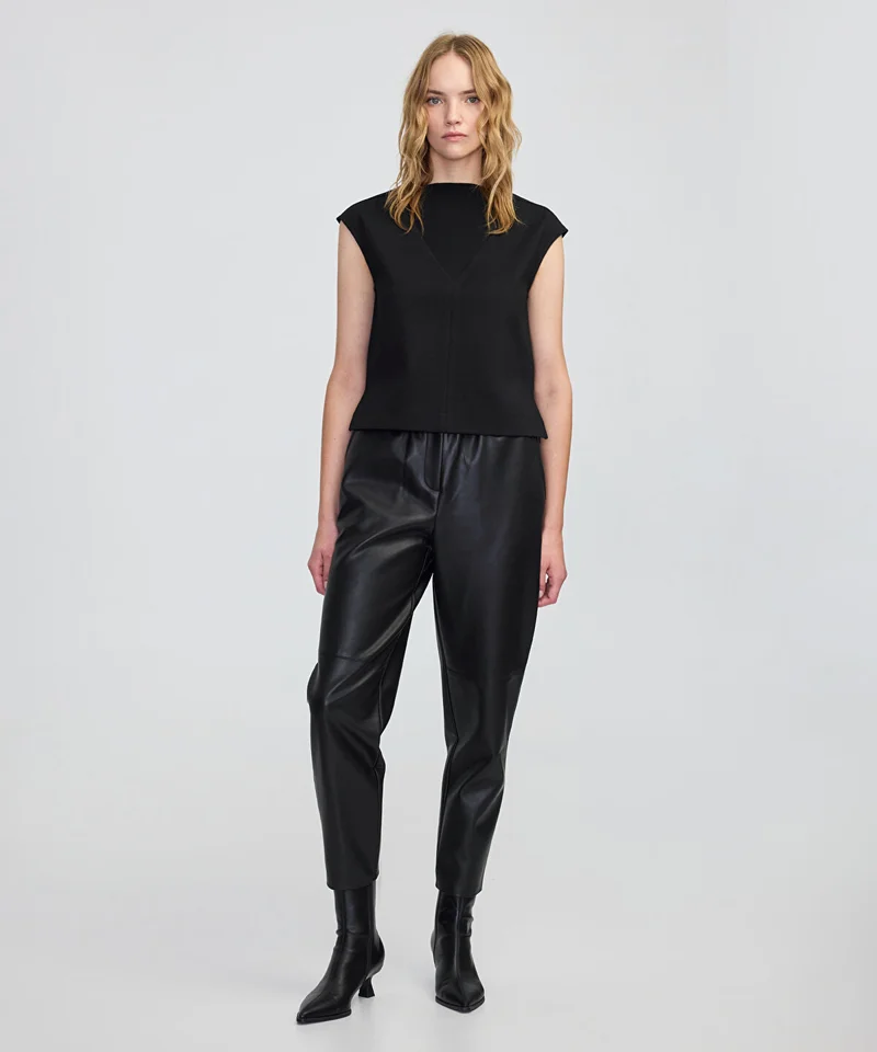 Ipekyol  Mixed Media Blouse for Women | Best Price UAE