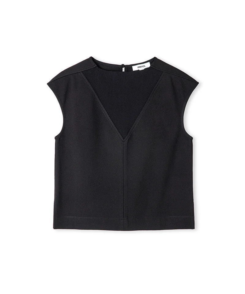Ipekyol  Mixed Media Blouse for Women | Best Price UAE