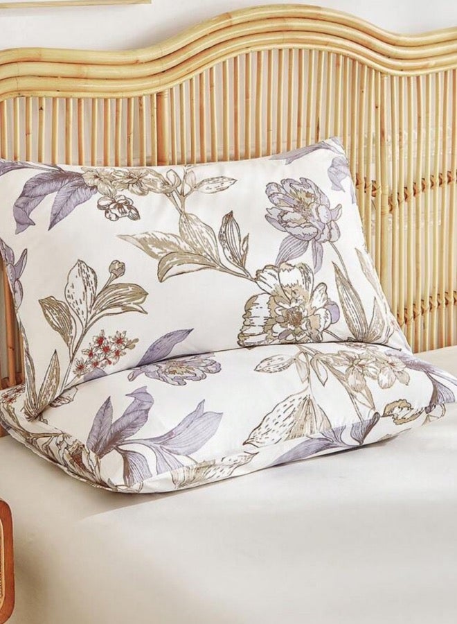 LUNA Home King size 6-piece floral damask duvet cover set. - Image 5