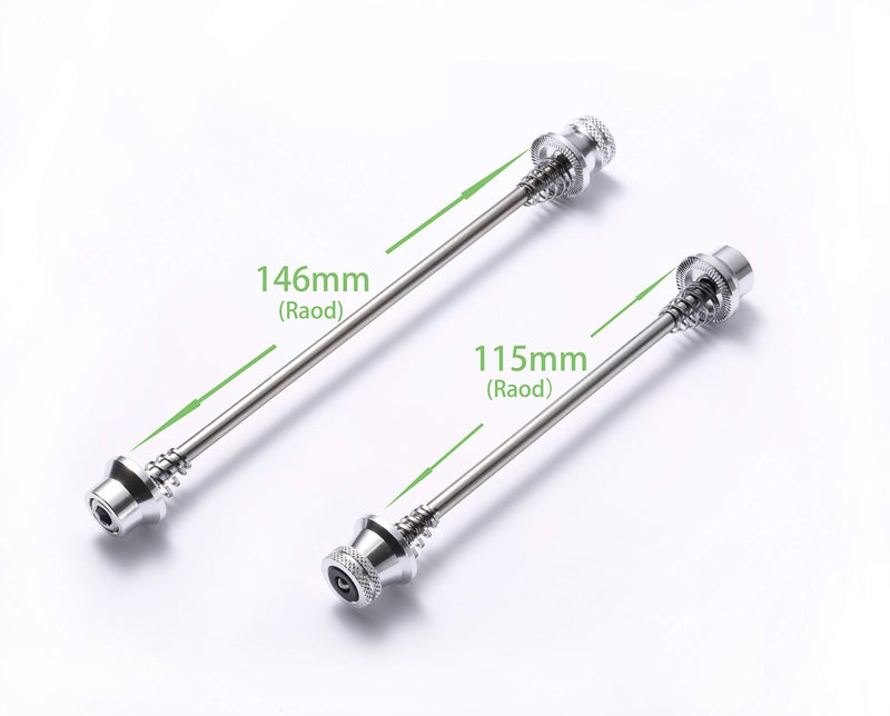 Wileosix Hex Locking Skewer M5 Hex Head Anti Theft Quick Release Secure Lock Skewers Set Cycling Wheels Locking - Image 5