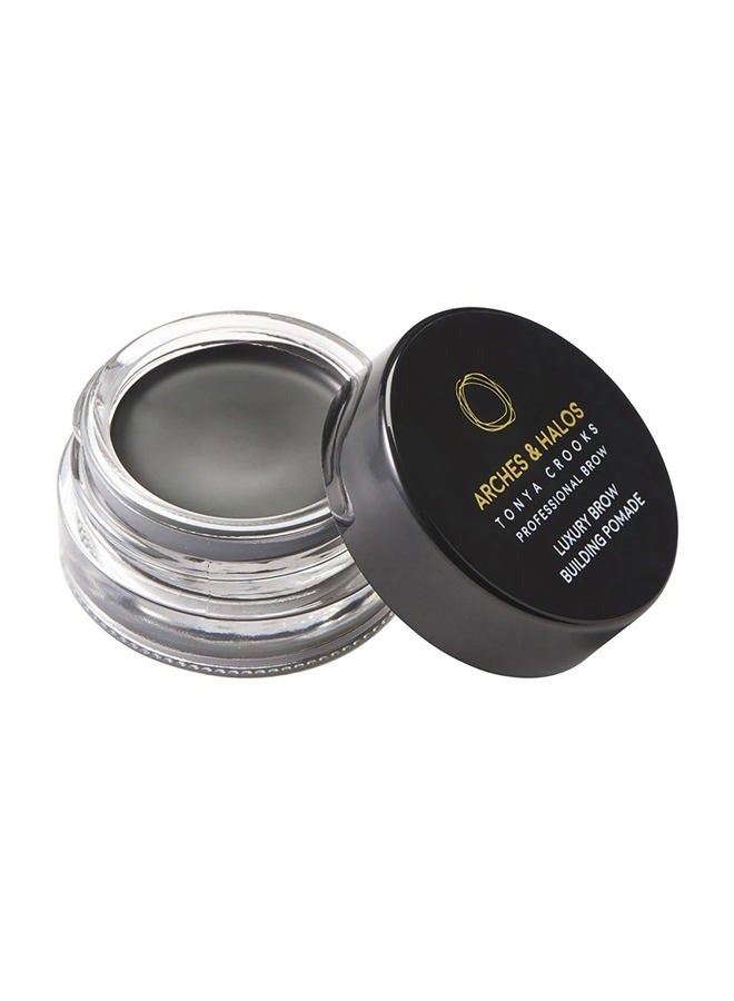 Arches & Halos Luxury Brow Building Pomade - Charcoal - Tinting Brow Definer for Sculpting and Shaping Eyebrows - Soft, Smudge-Proof, Silky Texture - Lightweight Cream and Gel Blend - 0.106 oz - Image 4