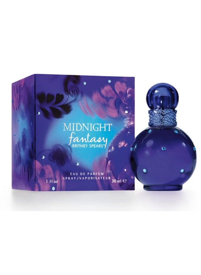 Britney Spears Women'S Perfume Midnight Fantasy Eau De Parfum Edp Spray For Women 1 Fl Oz  - Image 1