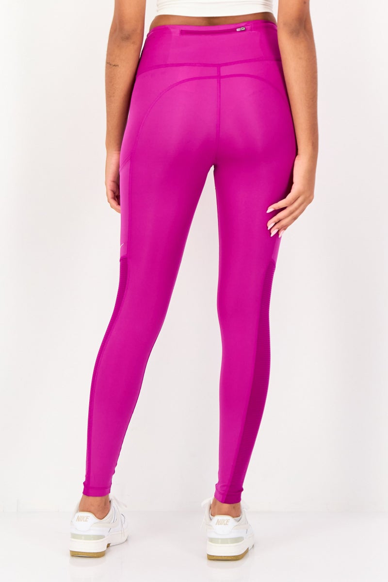 Nike  leggings جري للنساء بشعار العلامة التجارية، بنفسجي - Image 3