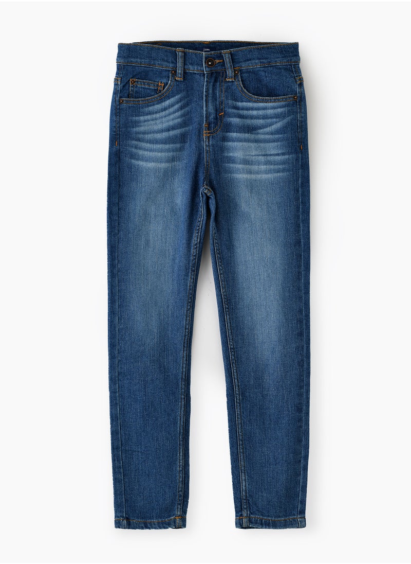 JAM Jam Boys Basic Denim Jeans, Soft and Comfortable Cotton-Blend Denim Jeans for Boys, Perfect for Everyday Wear  - Image 1
