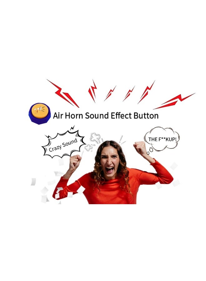 RIBOSY Rap Airhorn Sound Button - Hip Hop Air Horn Sound Effect Button - Add Extra Fun to Your Life - Image 2