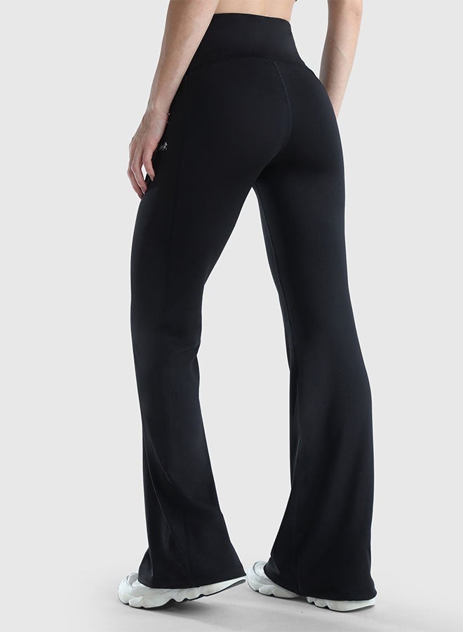 ماسلميند بنطلون نسائي واسع بخصر عالٍ وجيوب عميقة، قماش ناعم وخفيف قابل للتمدد لراحة طوال اليوم - Image 2