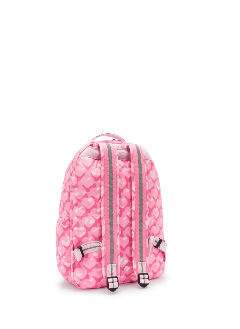 kipling Seoul Lap Adorable Hearts Large Backpack  - Image 2