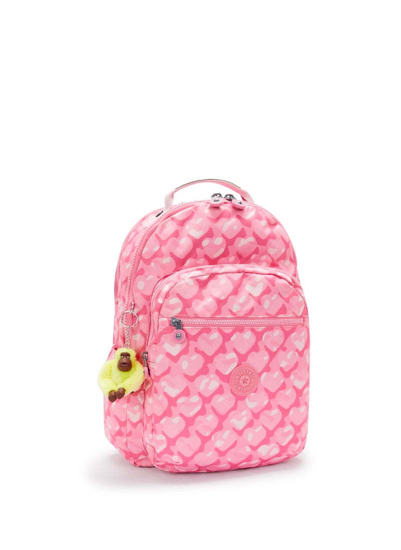 kipling Seoul Lap Adorable Hearts Large Backpack  - Image 4