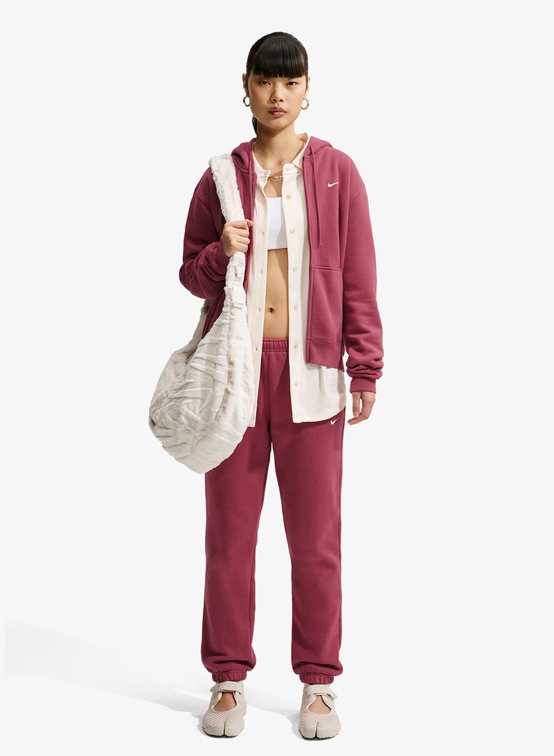 Nike Studio Fleece Mid-Rise Sweatpants - Image 5