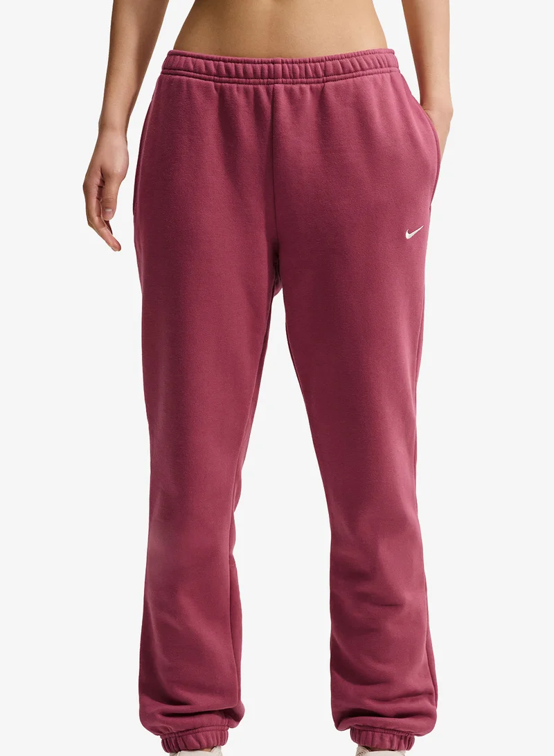Nike Studio Fleece Mid-Rise Sweatpants