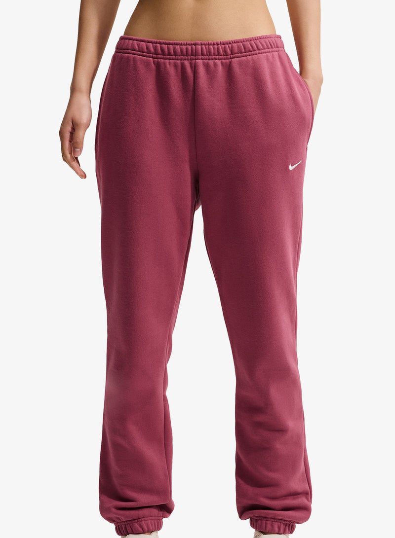 Nike Studio Fleece Mid-Rise Sweatpants - Image 1