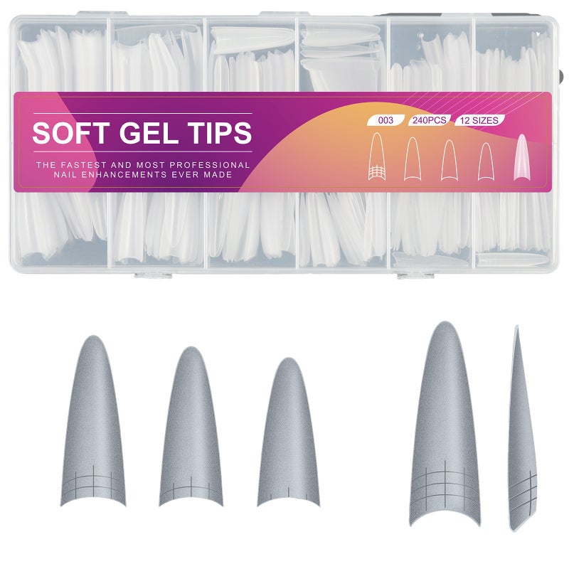Scale nail plate, ultra-thin and scratch free nail plate, extended wearing, fully adhesive and semi adhesive special nail plate  Transparent - Image 4
