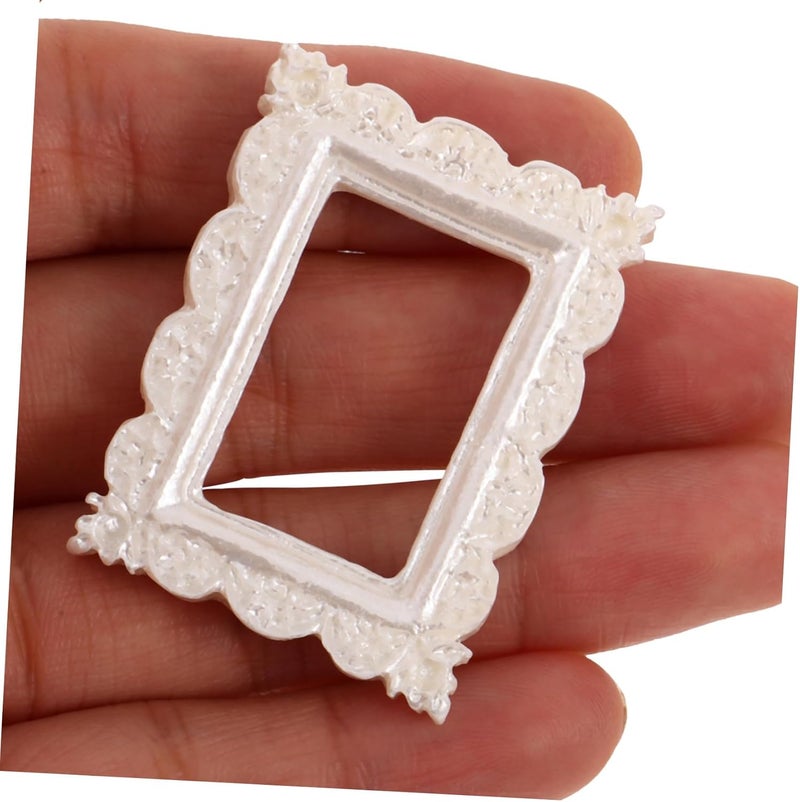 OUNONA 10Pcs Vintage Mini Picture Frame DIY Small Photo Holder for Home Decor Craft European Style Photo Frames for Unique Displays - Image 5