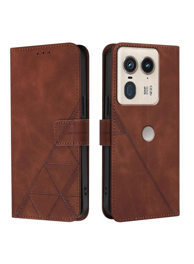 S-TOP Case For Motorola Edge 50 Ultra Crossbody 3D Embossed Flip Leather Phone Case - Image 2