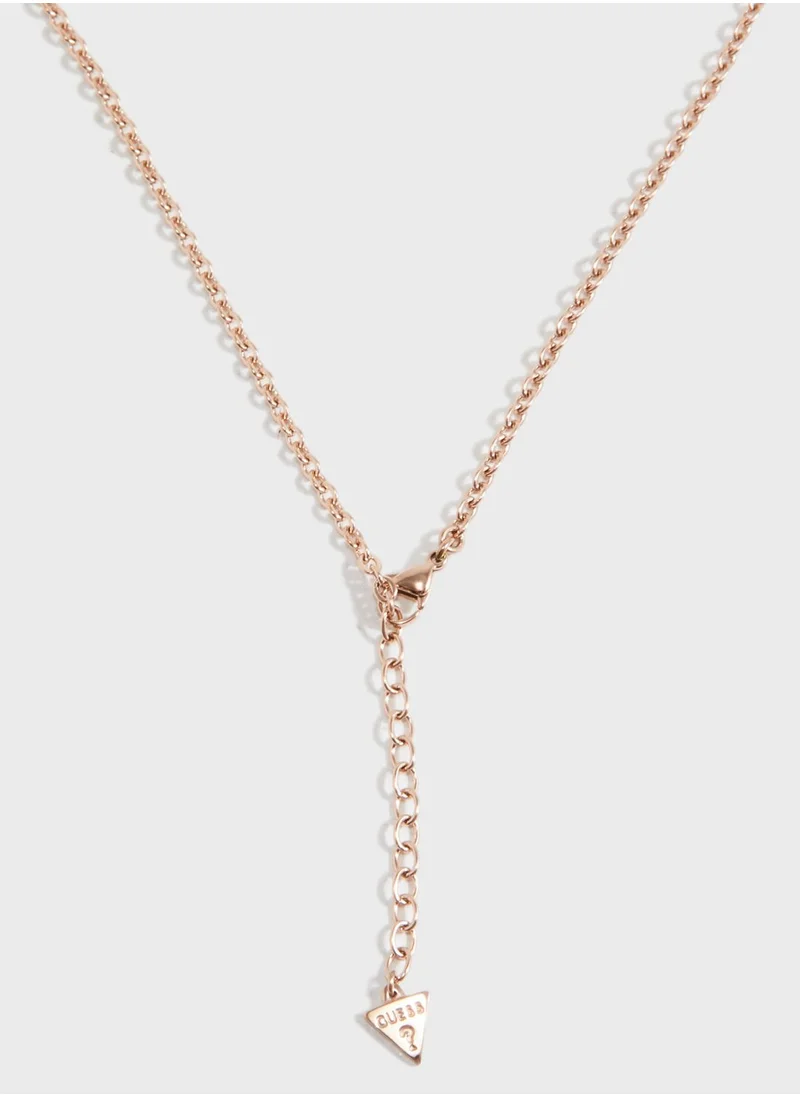 GUESS Follow My Charm Necklace