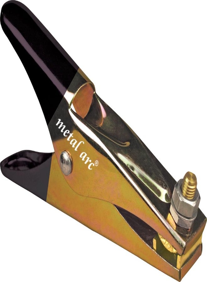 مشبك لحام تمساح شديد التحمل من METAL ARC يحمل علامة ISI مع عزل مطاطي من سلسلة ECM01 – ECMZ601Di – 600 أمبير (عبوة من 2) - Image 2