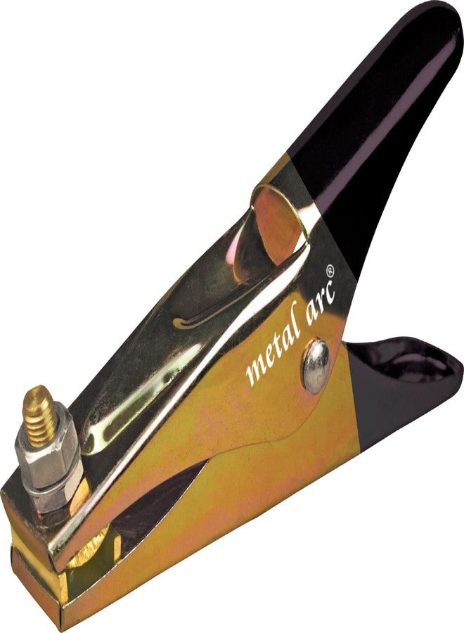 مشبك لحام تمساح شديد التحمل من METAL ARC يحمل علامة ISI مع عزل مطاطي من سلسلة ECM01 – ECMZ601Di – 600 أمبير (عبوة من 2) - Image 3
