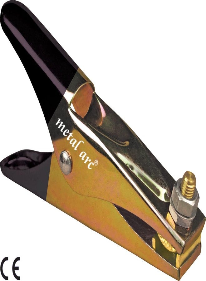 مشبك لحام تمساح شديد التحمل من METAL ARC يحمل علامة ISI مع عزل مطاطي من سلسلة ECM01 – ECMZ601Di – 600 أمبير (عبوة من 2) - Image 4