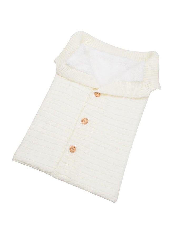 NIBEMINENT Cozy Knitting Baby Sleeping Bag