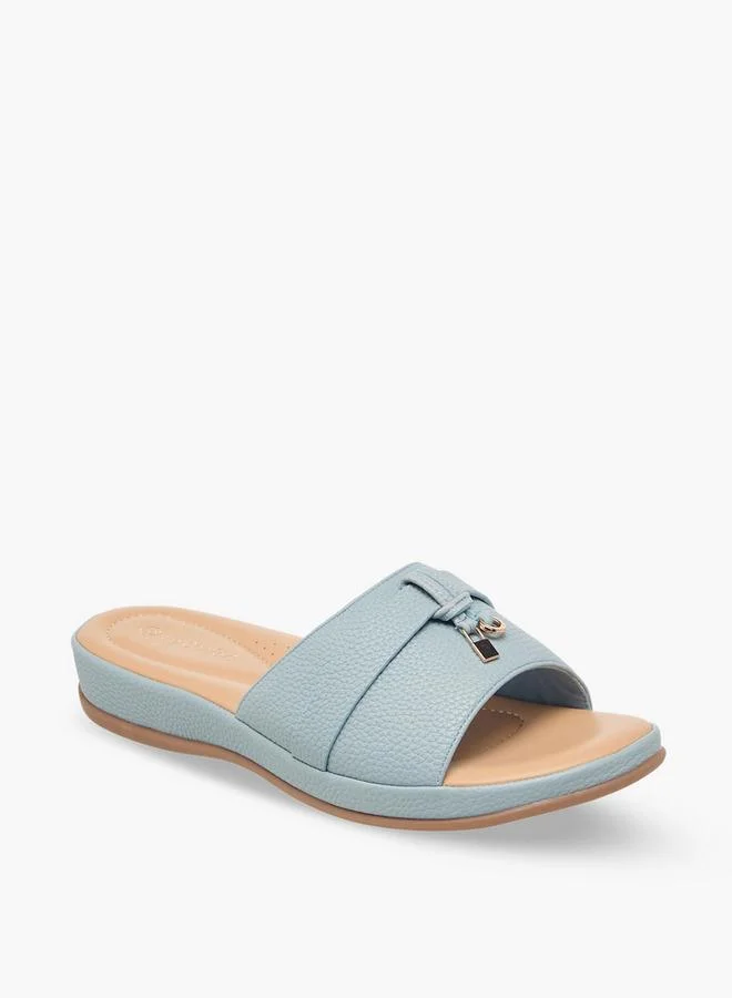 لو كونفورت Women Embellished Slip-On Sandals