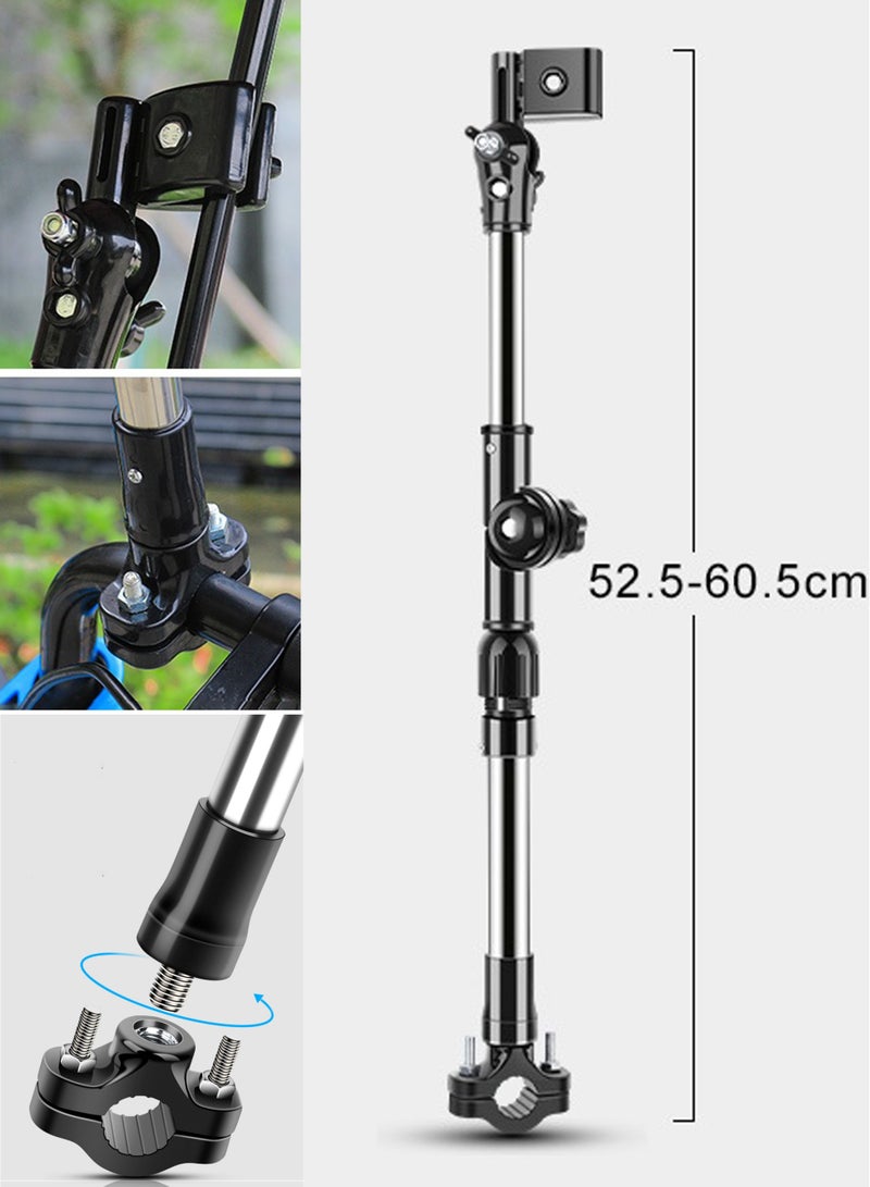 Hands-Free Adjustable Umbrella Holder - Fits Bicycles, Scooters, Strollers, Seats  - Image 3