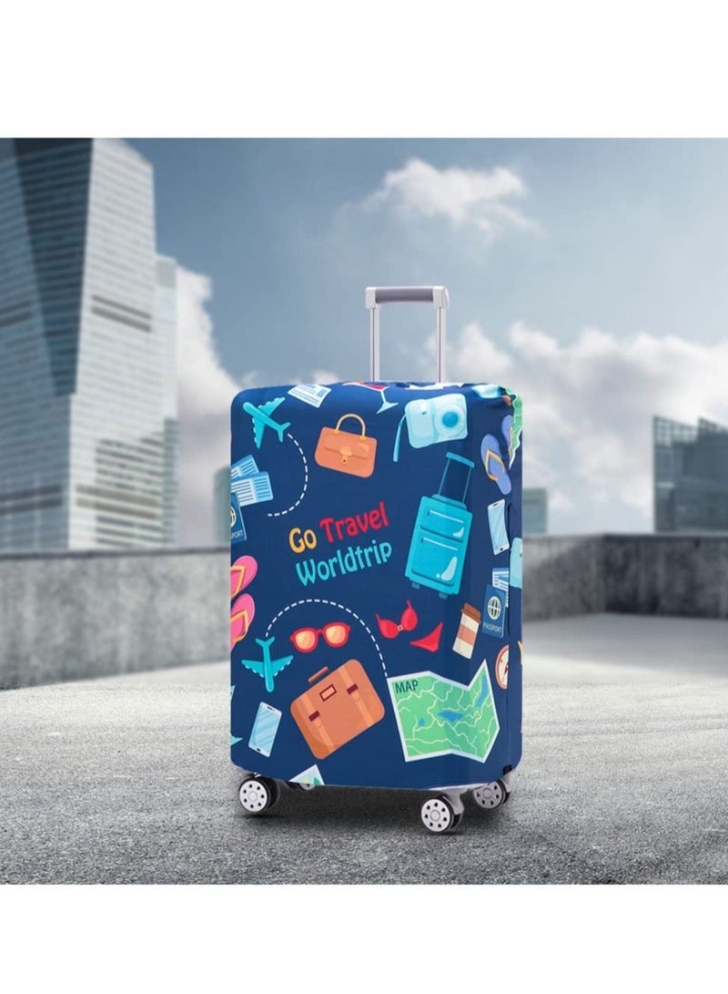 WALALLA Luggage Cover Washable Suitcase Protector Anti-scratch Suitcase cover - Image 3