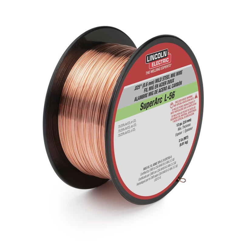 Lincoln Electric LINCOLN ELECTRIC CO ED030631 .030 L-56 2LB Mig Wire 