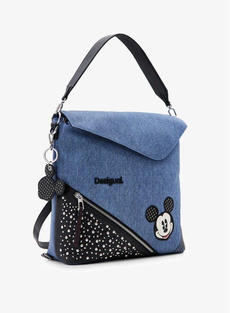 Desigual backpack, blue - Image 4