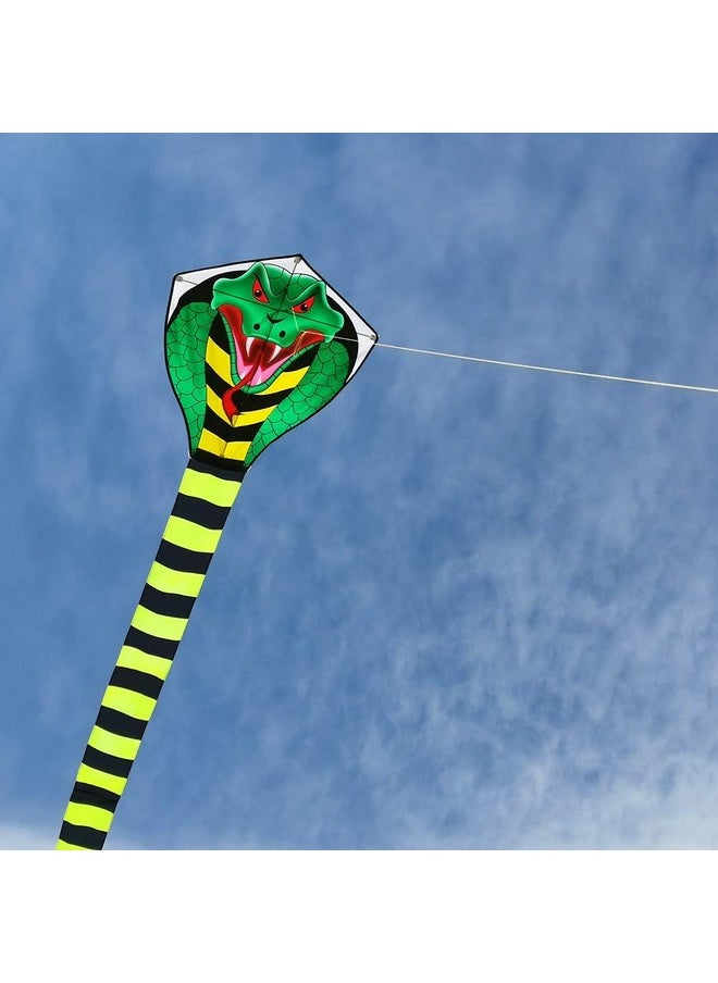 Large Cobra Kite For Adults Kids Boys With Super Long Tail (49 Ft), Extra Easy To Fly, Best Huge Kites For The Beach;Kite Party;Field;Park, It Will Dominate The Sky! - pzsku/Z915379668BD0187DE9A7Z/45/_/1695647603/82819323-bbf5-4f9c-b7ee-d61b19c44d49