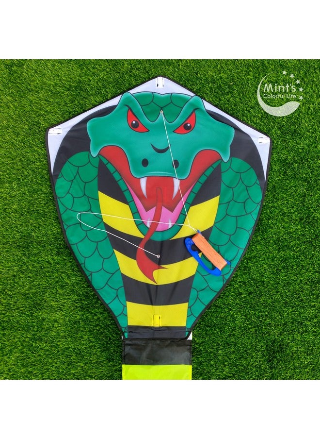 Large Cobra Kite For Adults Kids Boys With Super Long Tail (49 Ft), Extra Easy To Fly, Best Huge Kites For The Beach;Kite Party;Field;Park, It Will Dominate The Sky! - pzsku/Z915379668BD0187DE9A7Z/45/_/1695647605/89bb6206-1ceb-45be-adb3-65e2842e1c3b