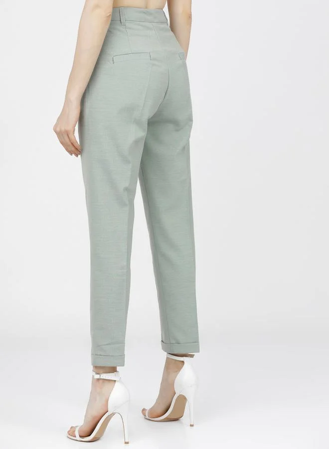 Tokyo Talkies High Rise Pleated Trousers by Styli