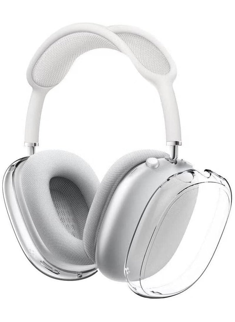 Scrolls - P9 Plus Max Immersive Active Noise Cancelling Over-Ear Headphones, Epitome of Cutting-Edge Design and Premium Sound Quality. Elevate Your Listening Experience, Fusion of Style and Comfort (WHITE) - Image 1