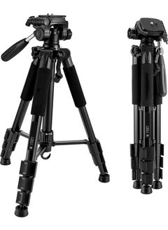 Techmaster كاميرا T11 يوتيوبر DSLR كانون نيكون سوني حامل ثلاثي 140 سم سعة 5 كجم  - Image 2