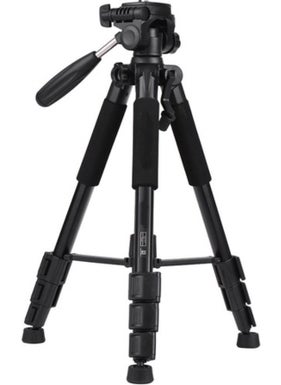Techmaster كاميرا T11 يوتيوبر DSLR كانون نيكون سوني حامل ثلاثي 140 سم سعة 5 كجم  - Image 1