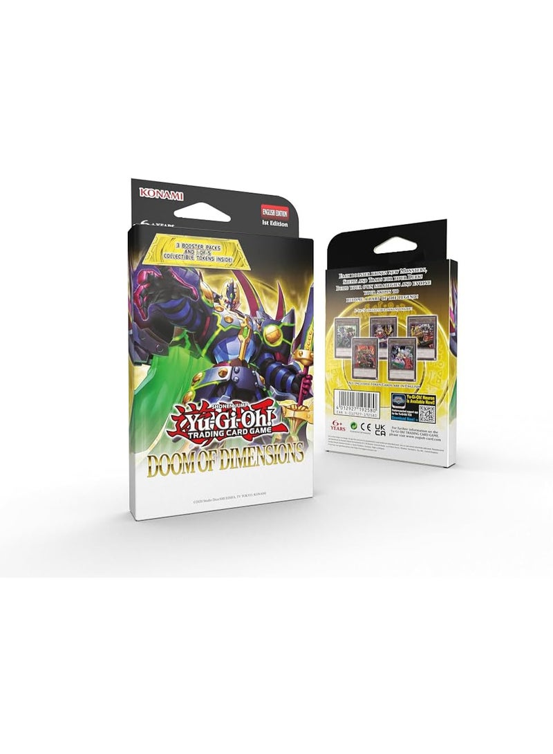 Konami Yu-Gi-Oh TCG: Doom of Dimensions Booster Pack Tuckbox - Image 3