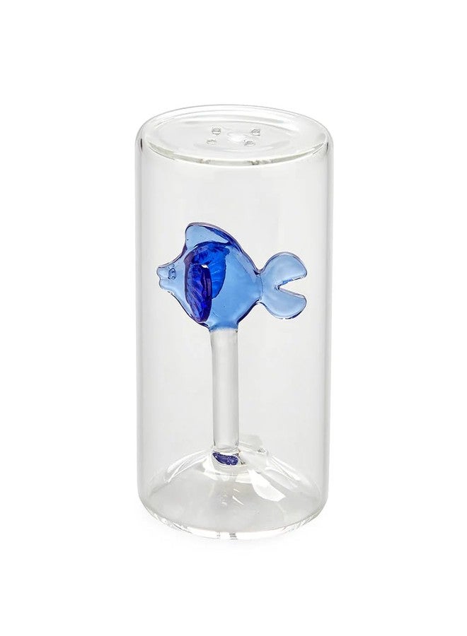 Balvi Atlantis Blue Fish Salt Shaker - Image 1