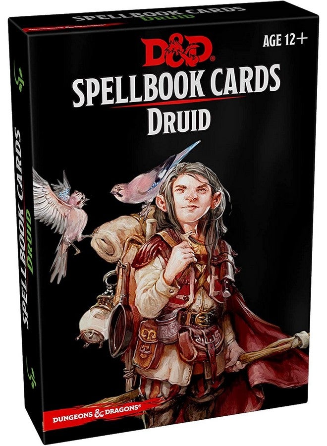 Dungeons & Dragons Spellbook Cards: Druid (D&D Accessory), Black - Image 2