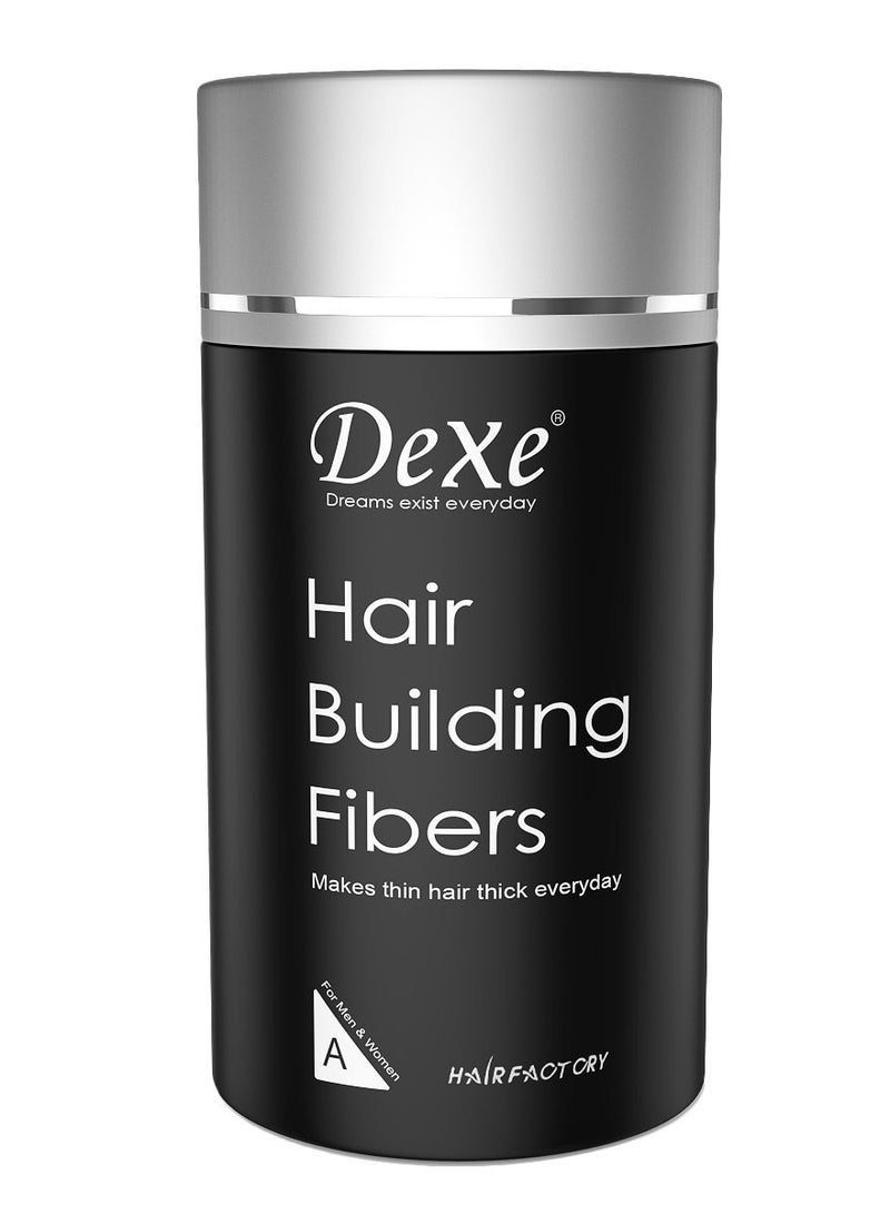 Dexe Classic Necessity Easy to Use Lose Hair Building Fibres 22g, Black - Image 1