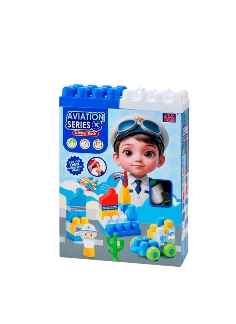 Rally Soft Building Blocks for Toddlers, 48pcs Stacking Blocks for Kids Sensory Toys, Educational Sets for Children  - Image 2