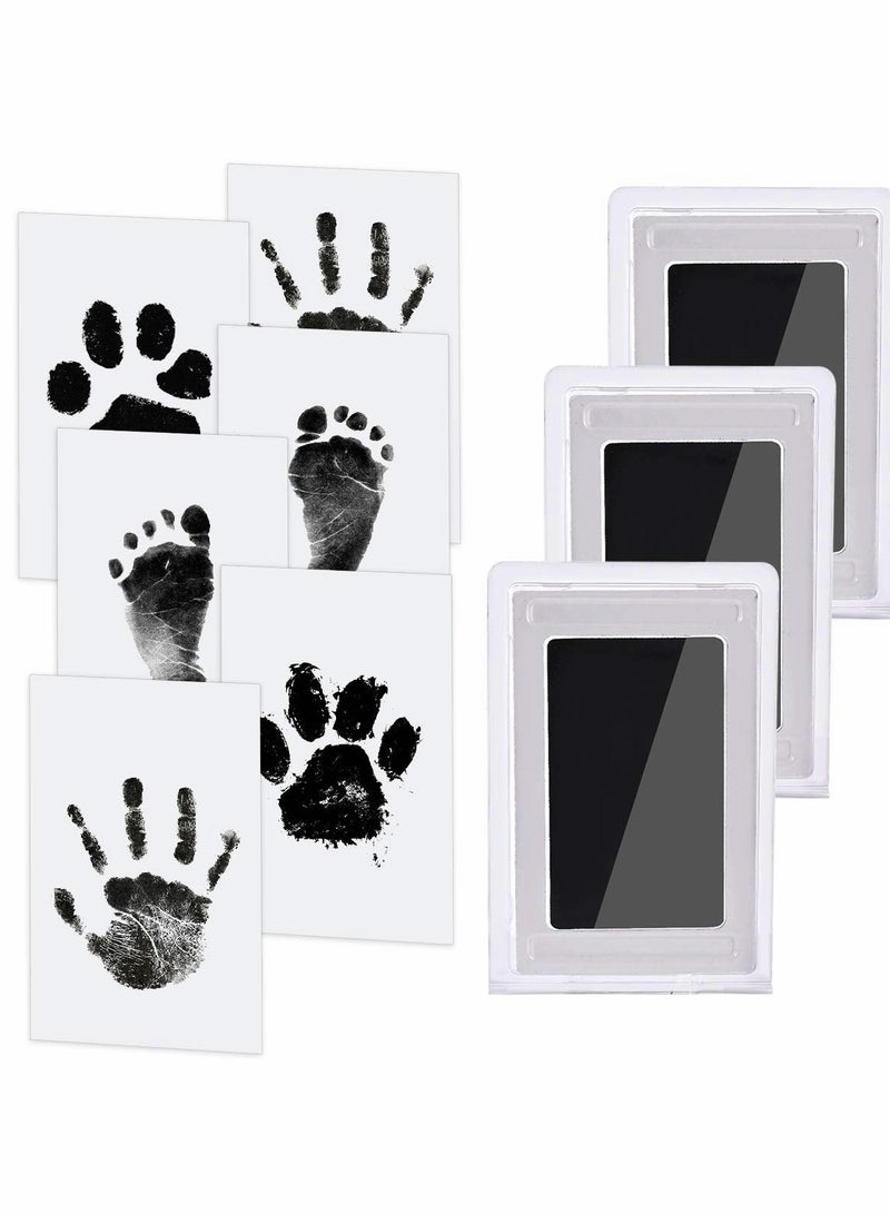 Zikra Baby Handprint and Footprint Kit, Inkless Print Kit Safe Non-Toxic for baby Feet and Hands, Family Keepsake - Image 1