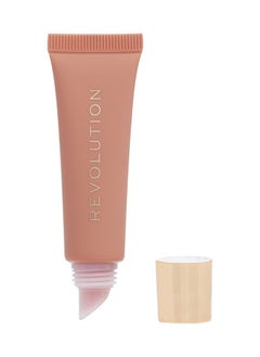 Makeup Revolution Revolution Juicy Peptide Lip Balm Nude Spice  - Image 1