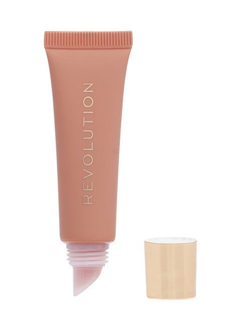 Revolution Juicy Peptide Lip Balm Nude Spice