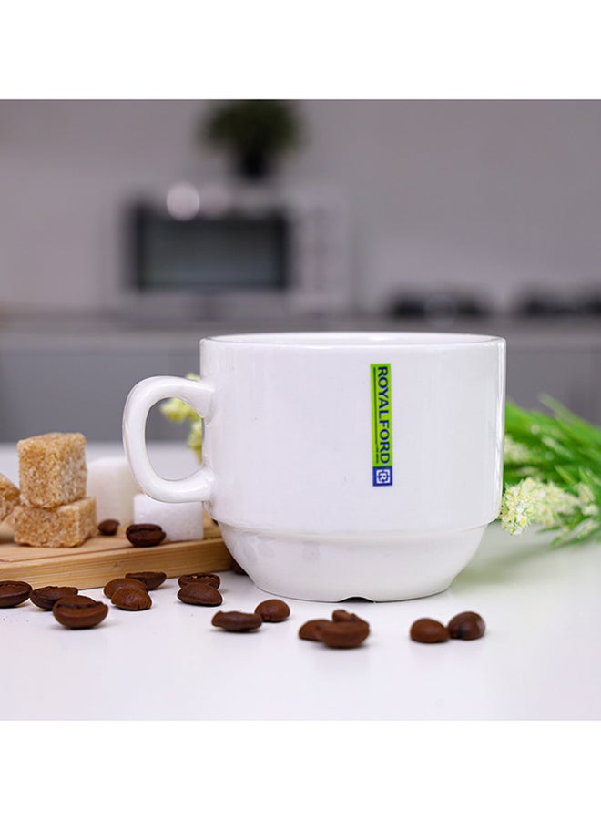 Royalford Magnesia Tea Cup White 150ml - Image 1