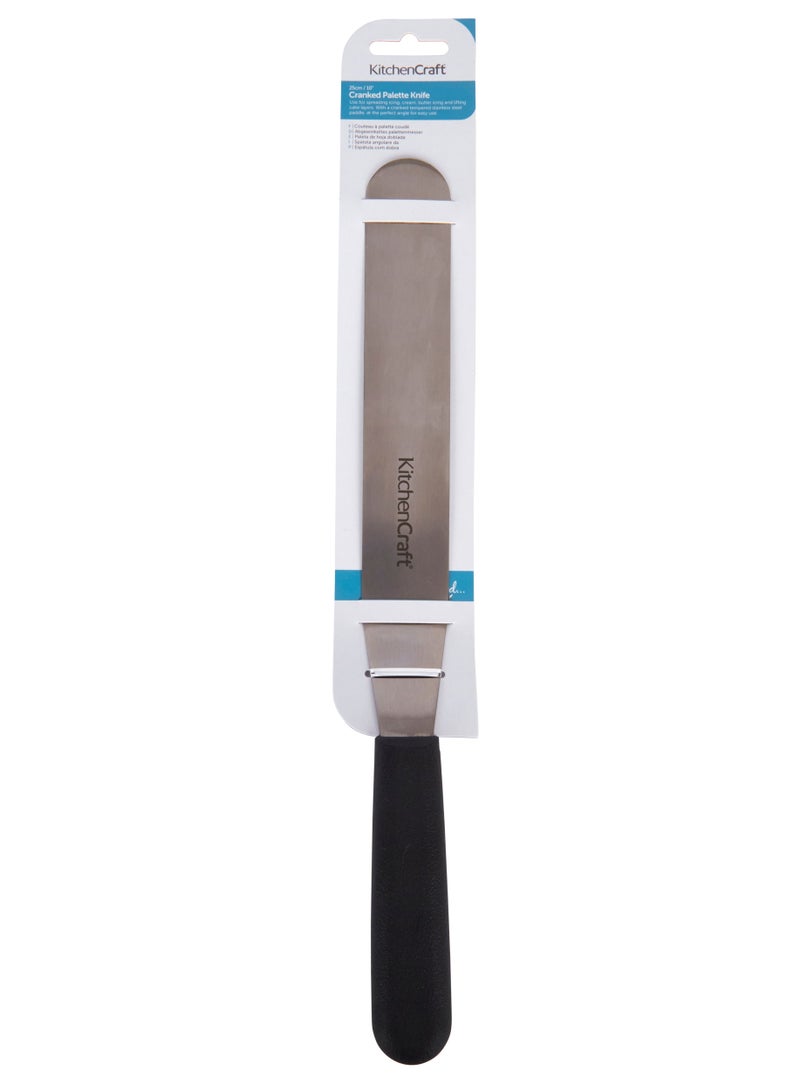 KitchenCraft Tempered Stainless Steel Large Cranked Palette Knife 38cm, Carded - Image 3