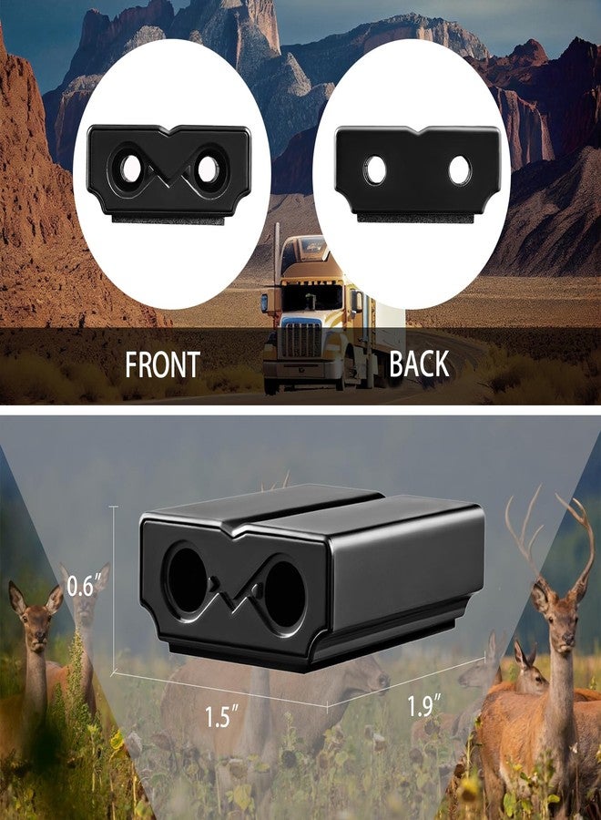 Cykemo Deer Whistle for Car - Upgraded Deer Whistles for Vehicles Deer Safety Warning Devices Deer Horn for Car Motorcycle Trunk SUV 4 Pack - Image 2