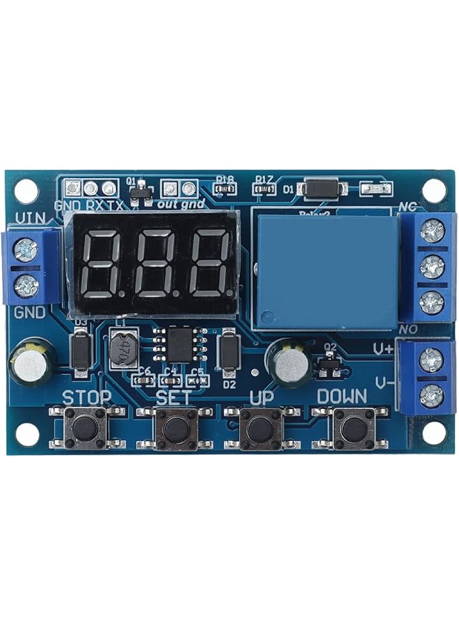 Generic Dc6-40V Battery Discharge Module, Automatically Power Off Set Charging Discharging Time Serial Port Communication Board  - Image 1
